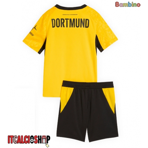 Borussia Dortmund Prima Maglia Bambino 2026-27 Manica Corta (+ Pantaloni corti)